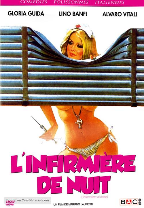L&#039;infermiera di notte - French DVD movie cover