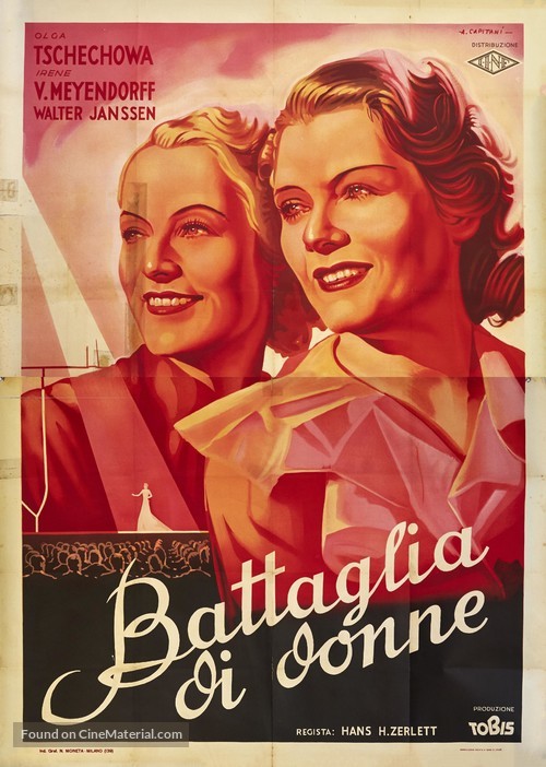 Zwei Frauen - Italian Movie Poster