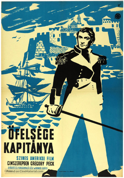 Captain Horatio Hornblower R.N. - Hungarian Movie Poster