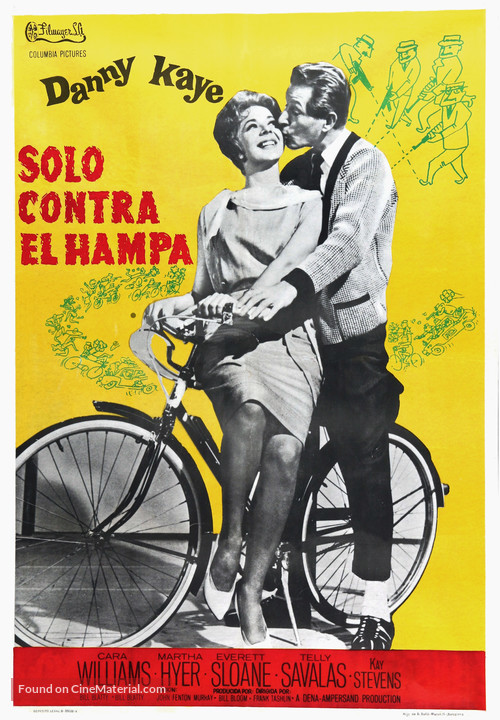 The Man from the Diner&#039;s Club - Spanish Movie Poster