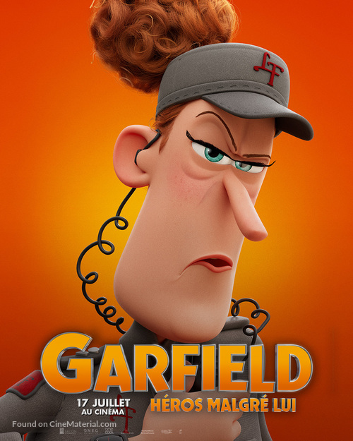 The Garfield Movie - French Movie Poster