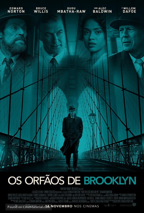 Motherless Brooklyn - Portuguese Movie Poster