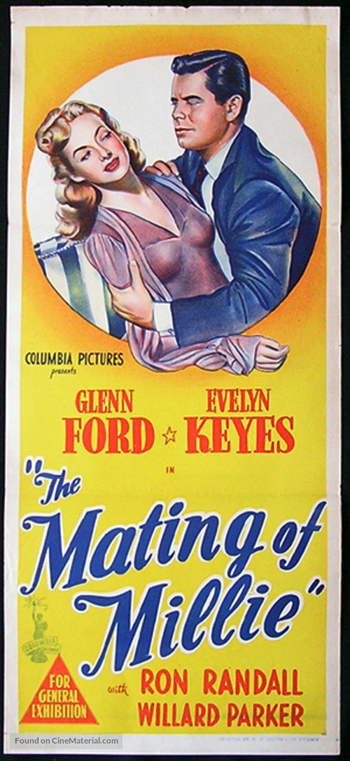 The Mating of Millie - Australian Movie Poster