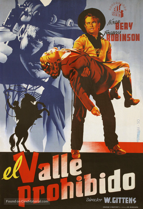 Forbidden Valley - Spanish Movie Poster