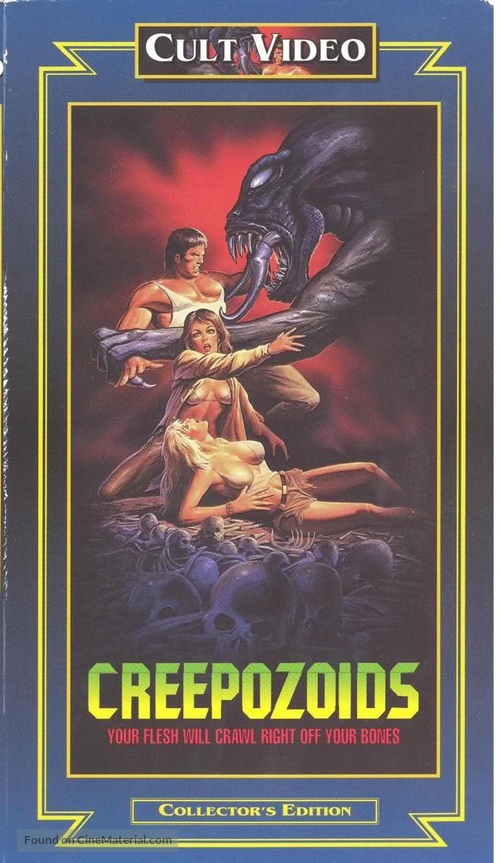 Creepozoids - VHS movie cover