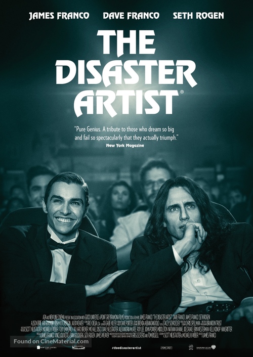 The Disaster Artist - Norwegian Movie Poster