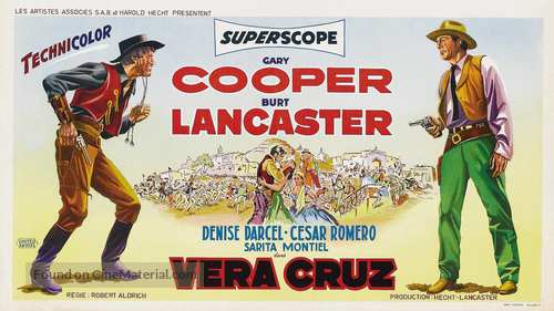 Vera Cruz - Belgian Movie Poster