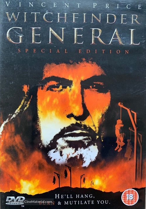Witchfinder General - British DVD movie cover