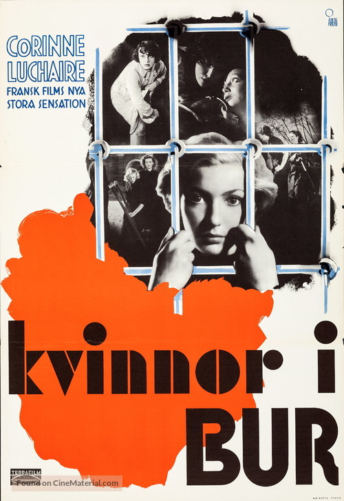 Prison Without Bars - Swedish Re-release movie poster