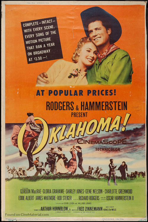 Oklahoma! (1955) movie poster