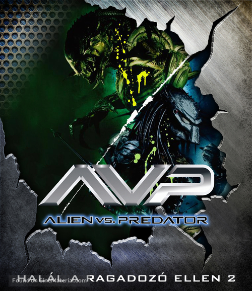 AVPR: Aliens vs Predator - Requiem - Hungarian Blu-Ray movie cover