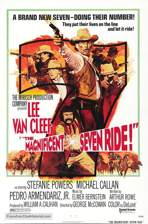 The Magnificent Seven Ride! - Movie Poster