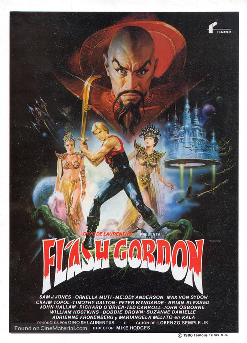 Flash Gordon - Spanish Movie Poster
