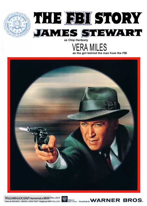 The FBI Story - British DVD movie cover