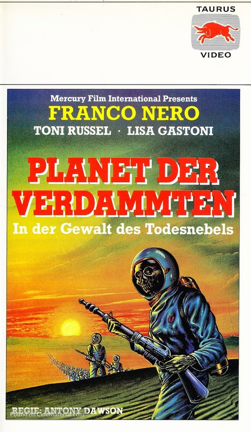 I diafanoidi vengono da Marte - German VHS movie cover