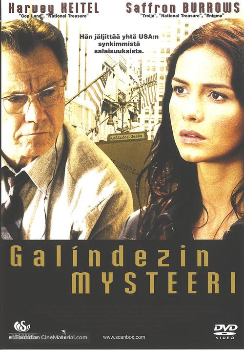 El misterio Gal&iacute;ndez - Finnish DVD movie cover