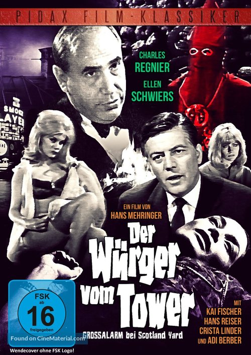 Der W&uuml;rger vom Tower - German Movie Cover