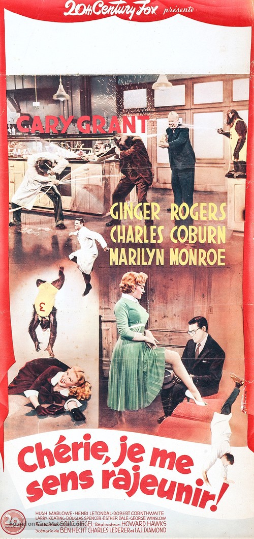 Monkey Business - French Movie Poster