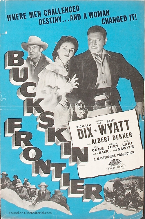 Buckskin Frontier - poster