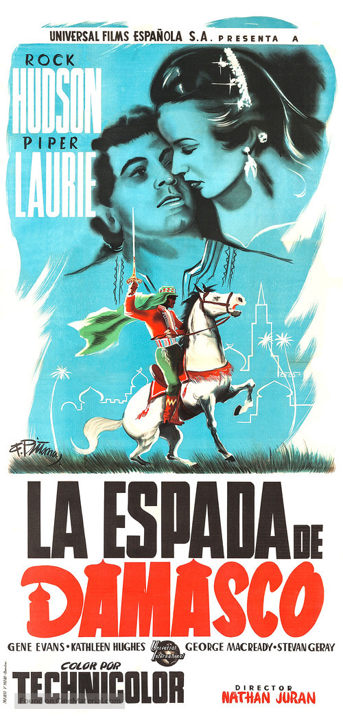 The Golden Blade - Spanish Movie Poster