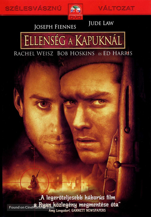 Enemy at the Gates - Hungarian DVD movie cover
