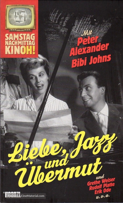 Liebe, Jazz und &Uuml;bermut - German DVD movie cover