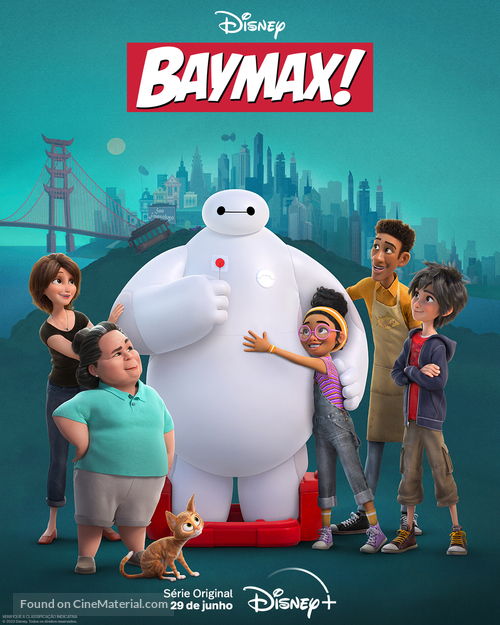 &quot;Baymax!&quot; - Brazilian Movie Poster