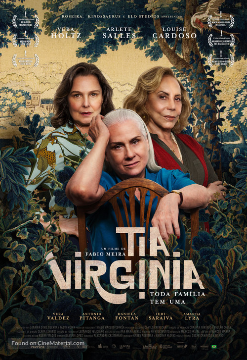 Tia Virg&iacute;nia - Brazilian Movie Poster