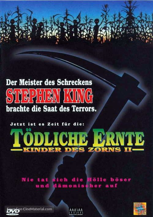 Children of the Corn II: The Final Sacrifice - German VHS movie cover