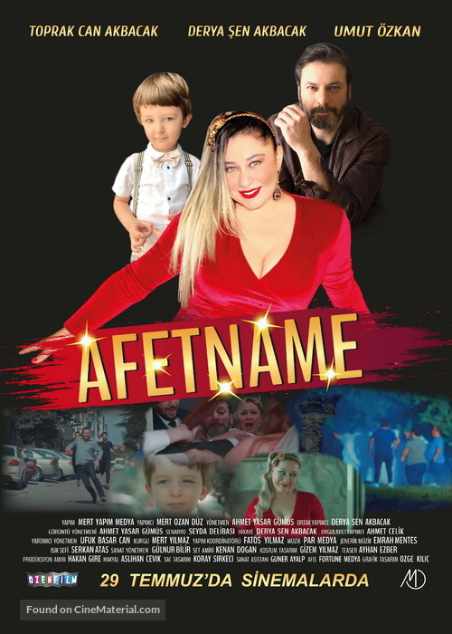 Afetname - Turkish Movie Poster