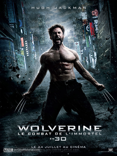 The Wolverine - French Movie Poster