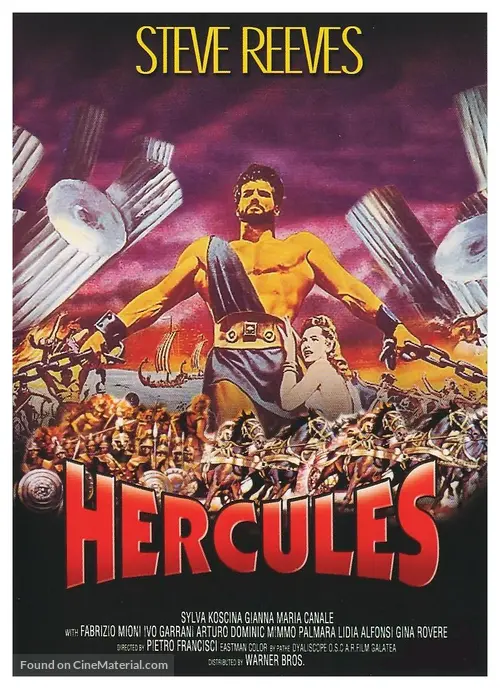 Le fatiche di Ercole (1958) movie poster