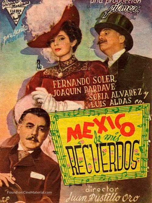 M&eacute;xico de mis recuerdos - Spanish Movie Poster