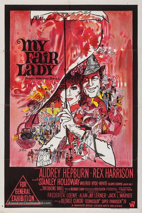 My Fair Lady - Australian Movie Poster