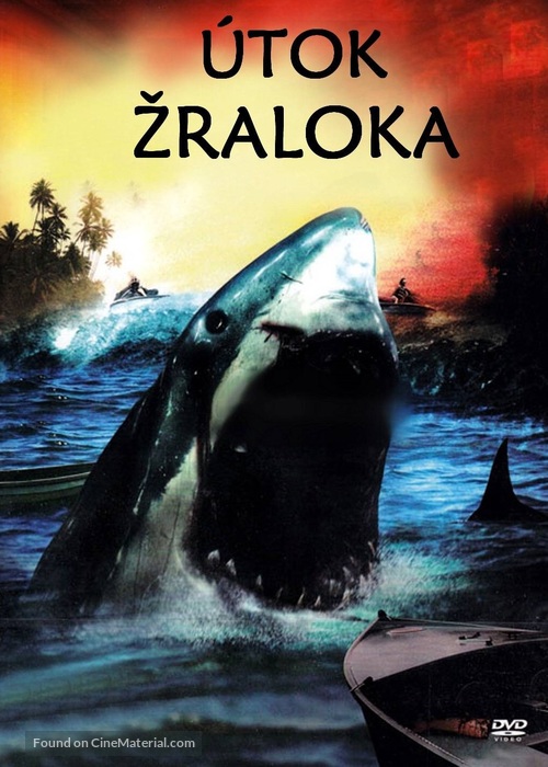 Malibu Shark Attack - Czech DVD movie cover