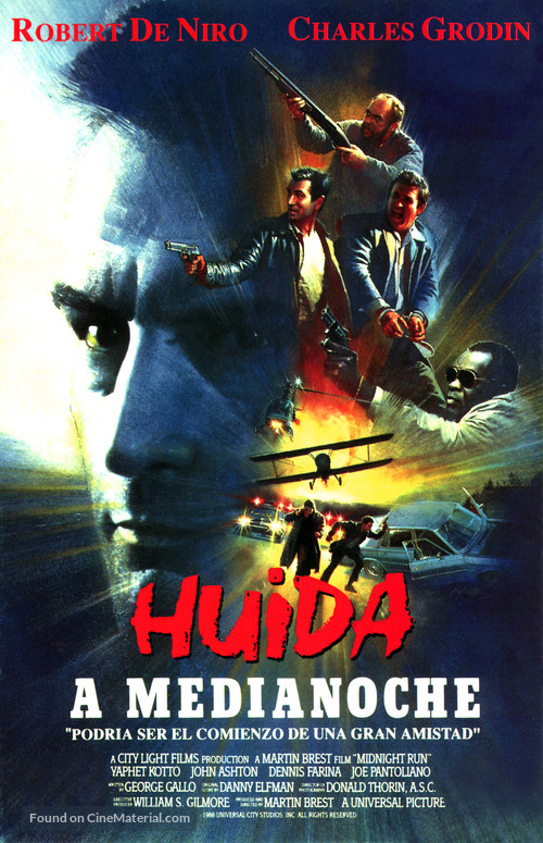 Midnight Run - Spanish Movie Poster