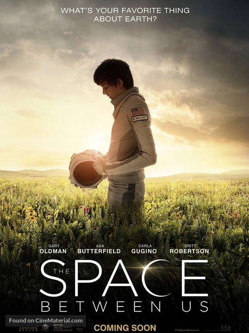 The Space Between Us - Movie Poster