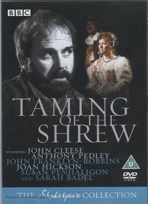 The Taming of the Shrew - British DVD movie cover