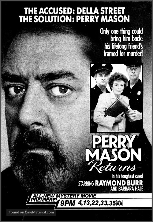 Perry Mason Returns - poster
