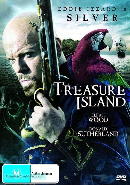 Treasure Island - Australian DVD movie cover