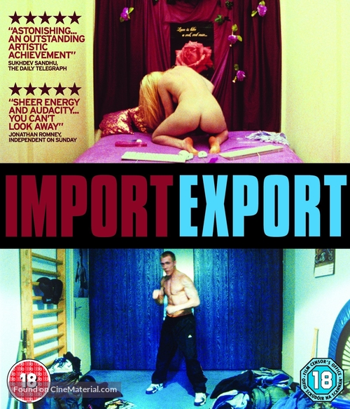 Import/Export - British Blu-Ray movie cover