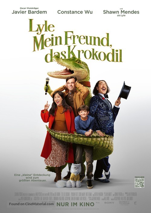 Lyle, Lyle, Crocodile (2022) German movie poster