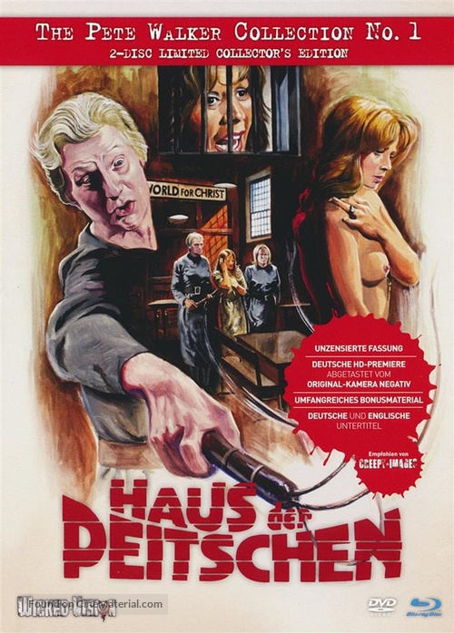 House of Whipcord - German Blu-Ray movie cover