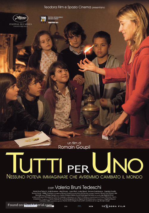 Les mains en l&#039;air - Italian Movie Poster