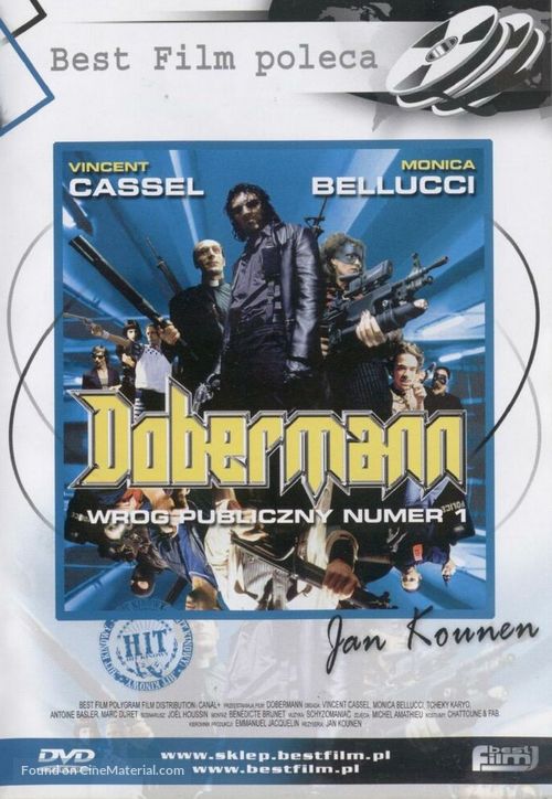 Dobermann - Polish DVD movie cover