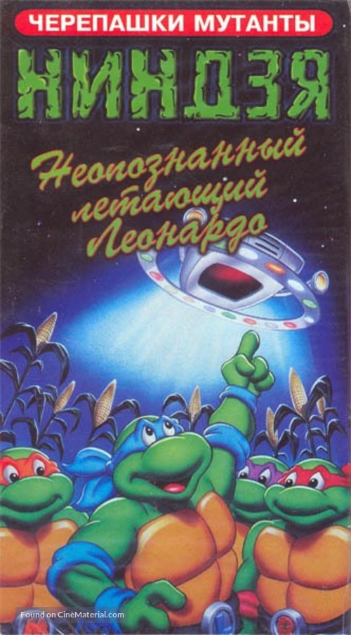 &quot;Teenage Mutant Ninja Turtles&quot; - Russian VHS movie cover
