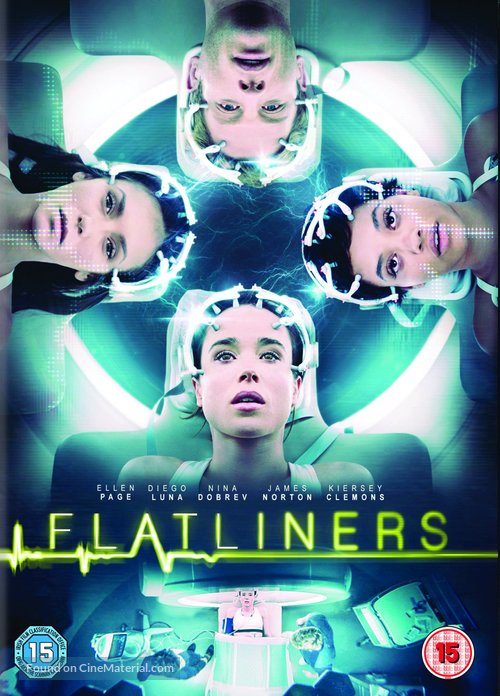 Flatliners - British Blu-Ray movie cover