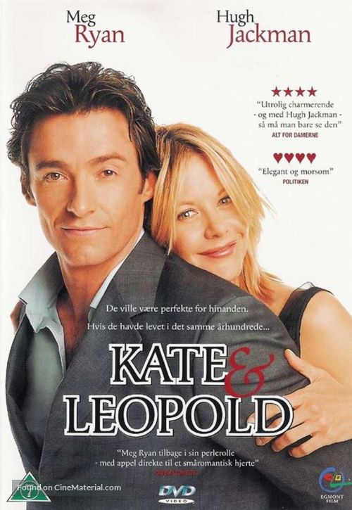 Kate &amp; Leopold - Danish Movie Cover