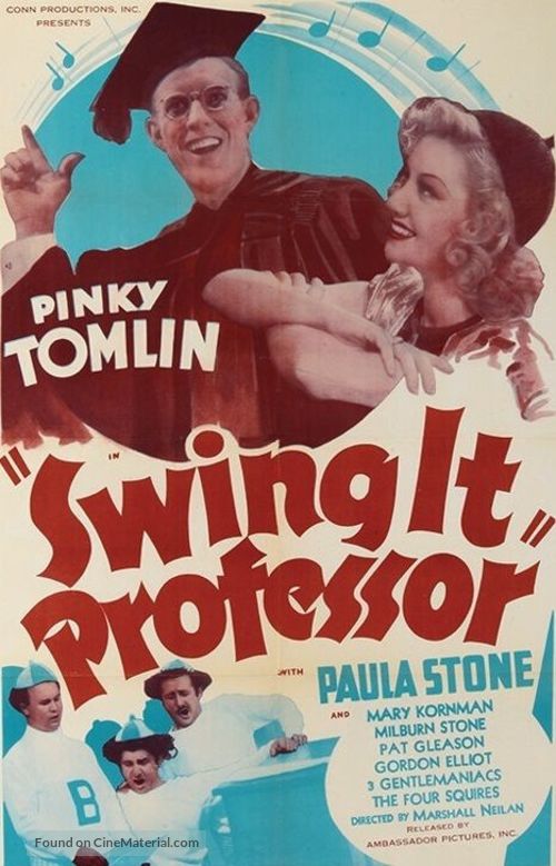Swing It, Professor - Movie Poster