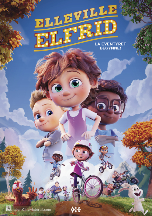 Elleville Elfrid - Norwegian DVD movie cover